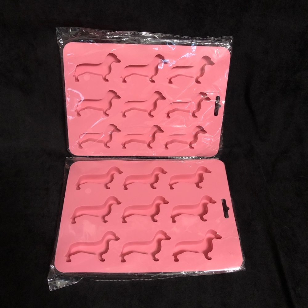 Dachshund Shaped Silicone Treat Molds